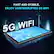 FAST AND STABLE, ENJOY UNINTERRUPTED 5G WIFI, 5G WIFI