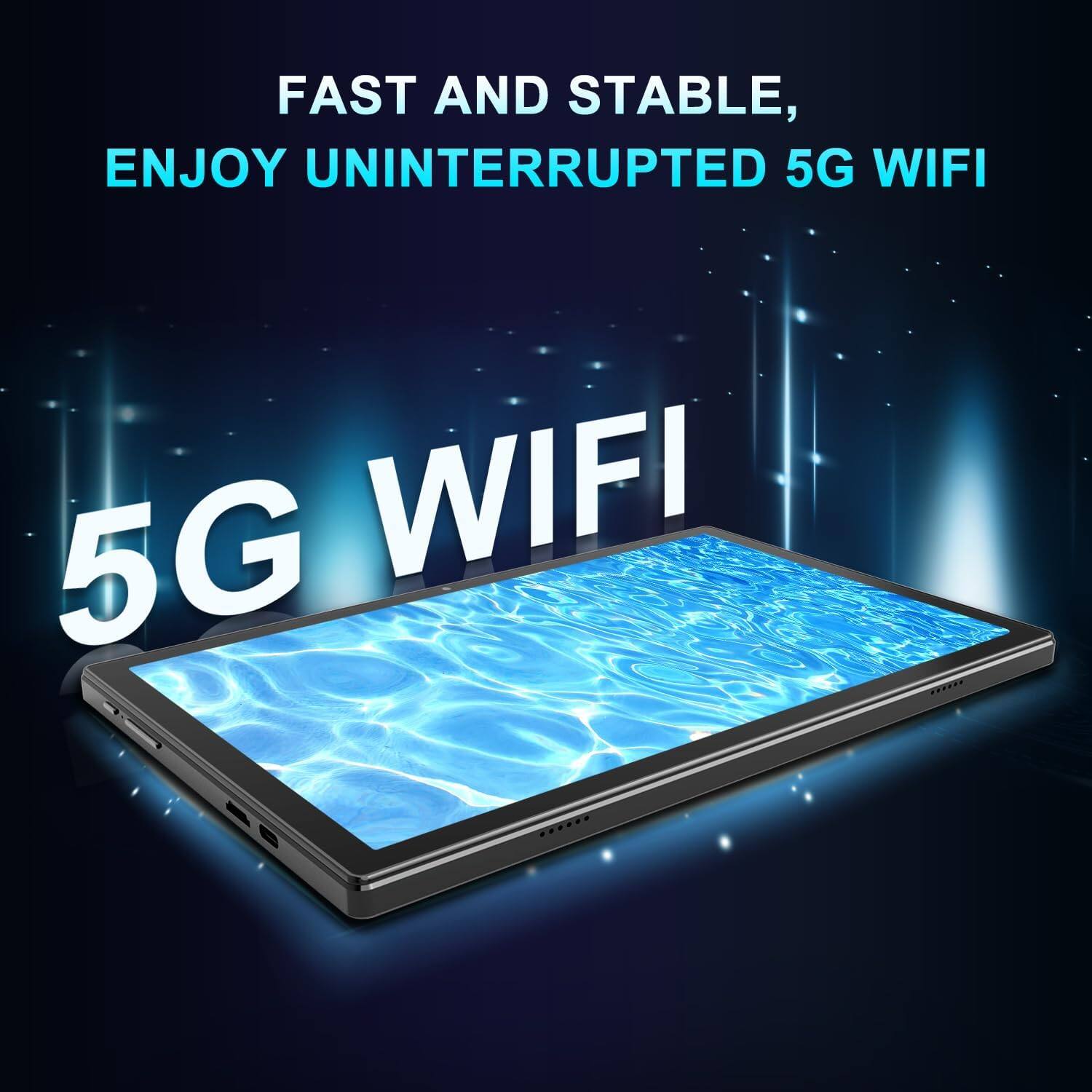 FAST AND STABLE, ENJOY UNINTERRUPTED 5G WIFI, 5G WIFI