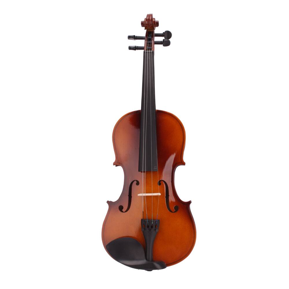Angle. Winado - Hot Sale 1/2 Size Acoustic Violin Case Bow Rosin for Kid 9-10 years old Natural.