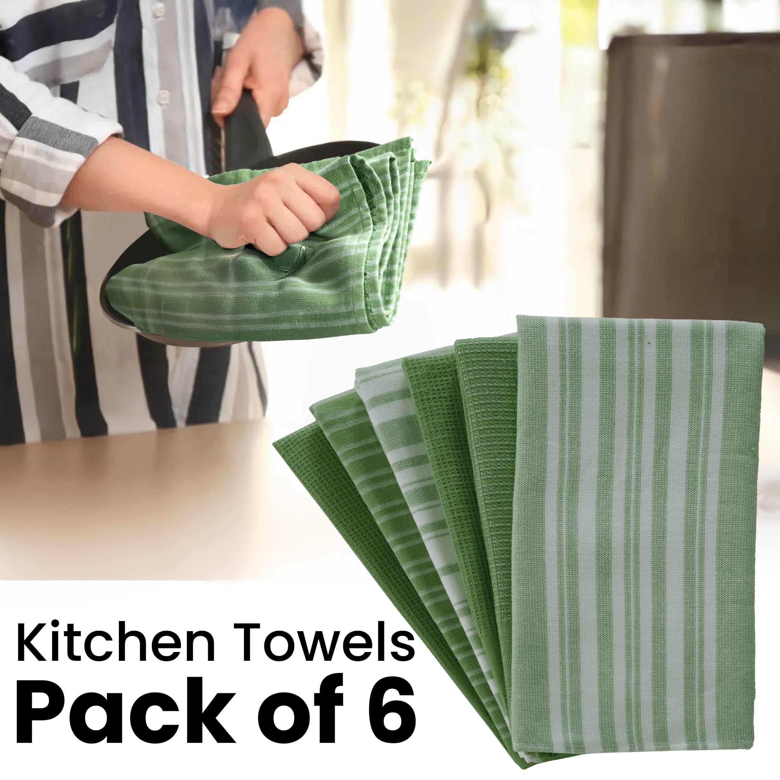 Kitchen Towels Pack of 6