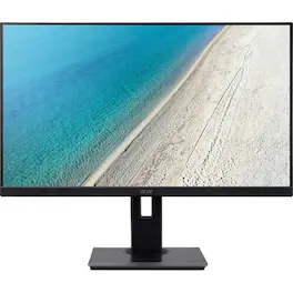 Acer - B227Q 21.5" LED LCD Monitor - 16:9 - 4ms GTG - Free - 21.5" Viewable - In-plane Switching (IPS) Technology - LED - Black