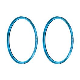 Unique Bargains - 77mm Ultra Slim Lens Filter 2pcs, Multi Coating Aluminum Circular Screw-in Protection for Photography