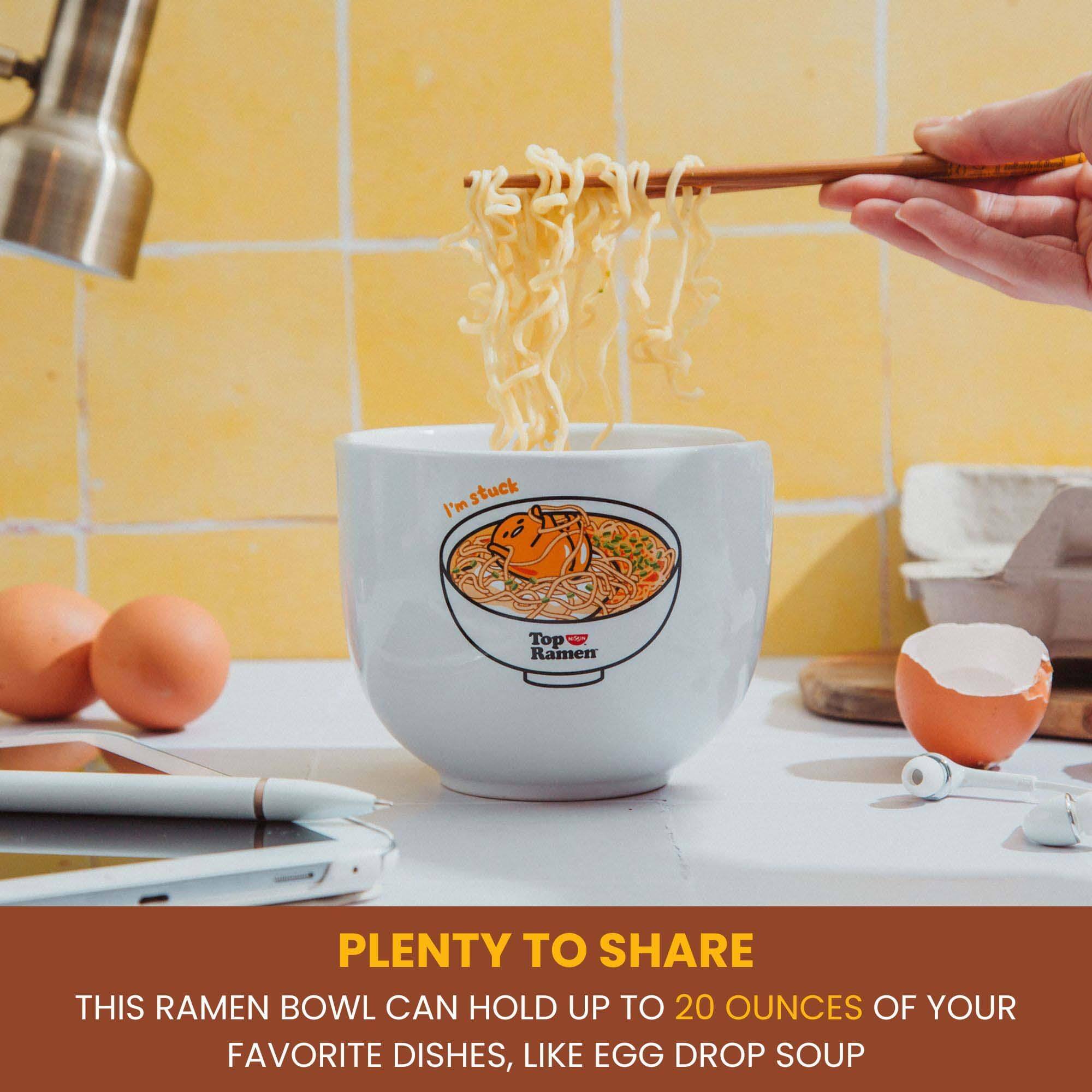 **PL plenty to share**

**This ramen bowl can hold up to 20 ounces of your favorite dishes, like egg drop soup**