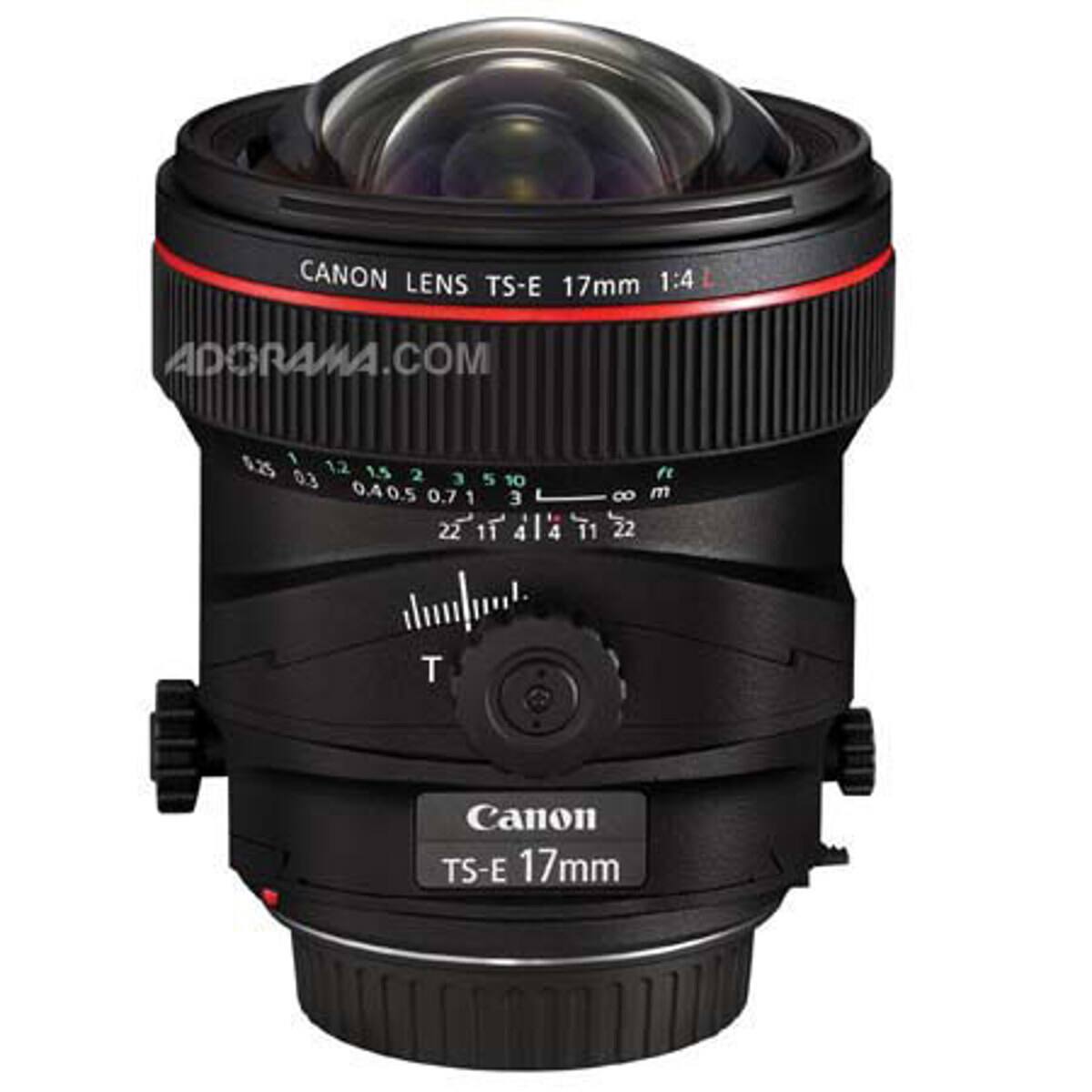 CANON LENS TS-E 17mm 1:4  
4DORAMA.COM  
0.25 0.3 1,2 1.5 2 3 5 10 0.4 0.5 0.7 1 3 22 11  
4 4  
It 8 m 22  
T  
Canon TS-E 17mm