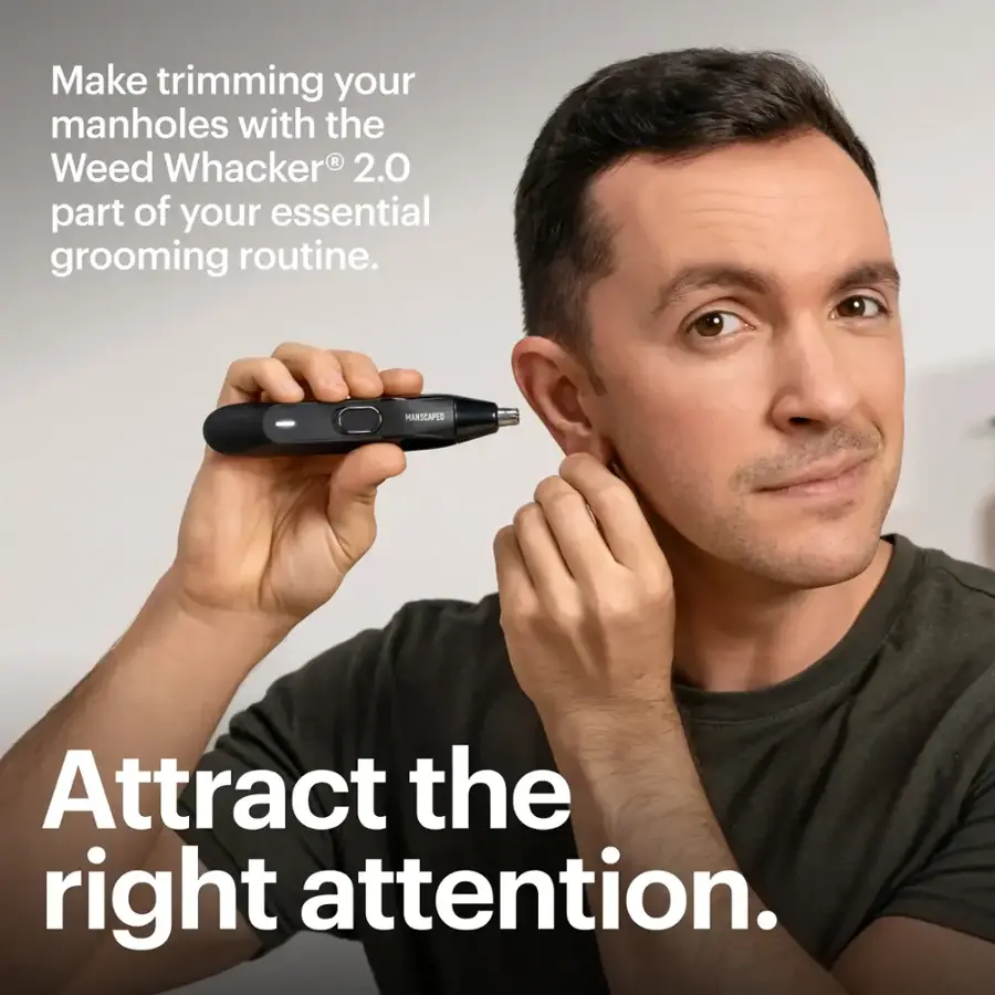 Make trimming your manholes with the R Weed Whacker 2.0 part of your essential grooming routine. Attract the right attention.