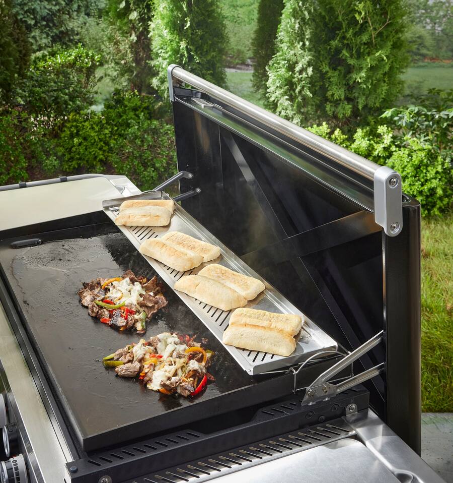 Weber Griddle Best Buy Weber Slate 36 Inch Rust-Resistant Propane