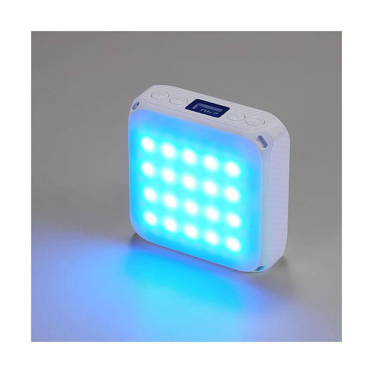 Alt View 7. Zeniko - Zeniko VS5 R Mini RGB LED Light (White).