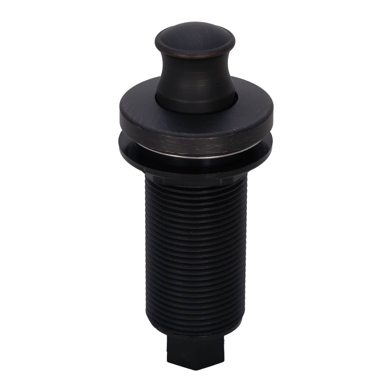 Akicon - Brass Garbage Disposal Air Switch Kit with Sink Top On/Off Push Button in Oil Rubbed Bronze - Oil-Rubbed Bronze