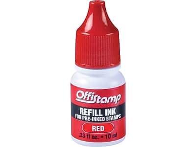 Offistamp - Ink Refill, Ink (034517) - Red price history on PriceWatchPro