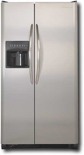 Best Buy: Frigidaire 26.0 Cu. Ft. Side-by-Side Refrigerator with  Thru-the-Door Ice and Water Stainless-Steel FRS6B7EESB