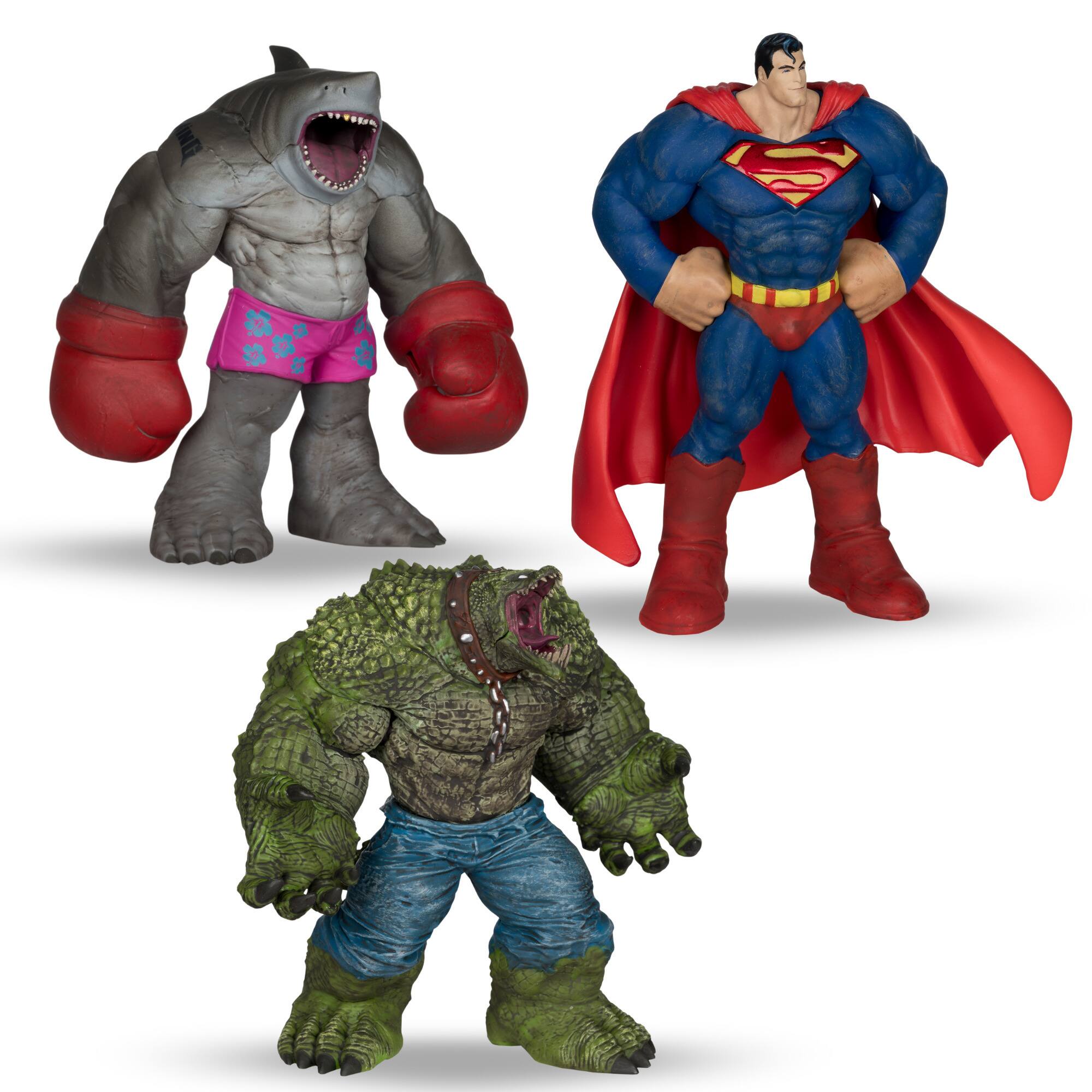 McFarlane Toys - 4.5-inch Vinyl Figures, Superman, Killer Croc & King Shark price history on PriceWatchPro