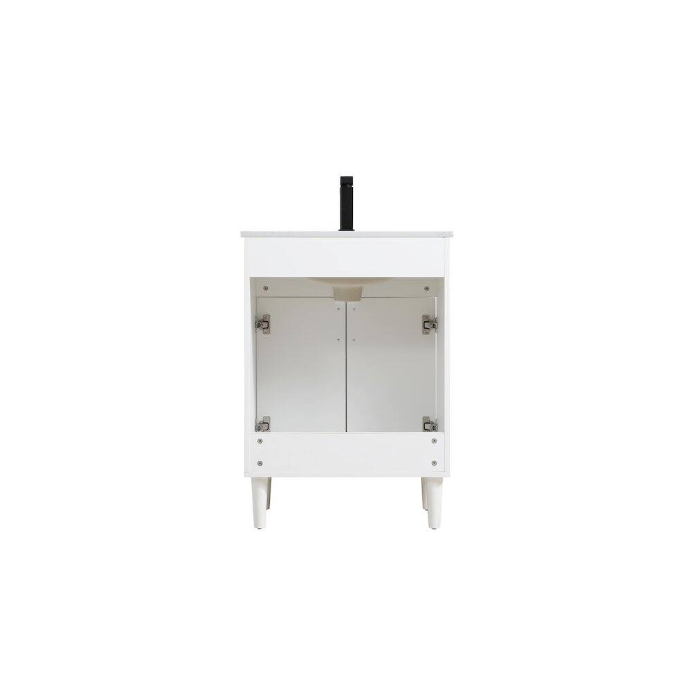 Elegant Kitchen and Bath Chandler 24 Inch Single Bathroom Vanity In ...