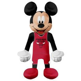 Northwest - Chicago Bulls Mickey Mouse Cloud Pal Plush - Multicolor