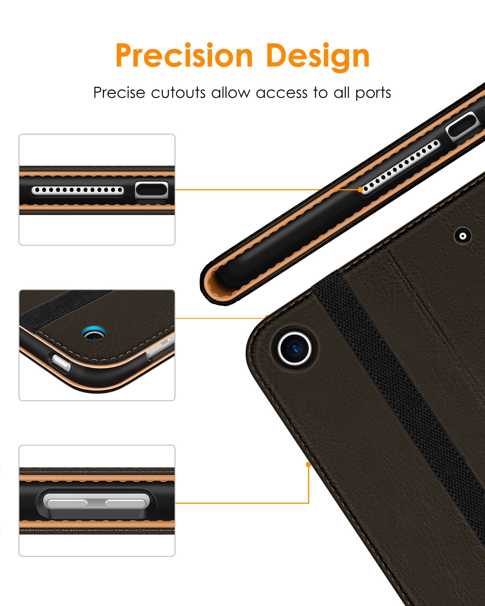 Precision Design  
Precise cutouts allow access to all ports