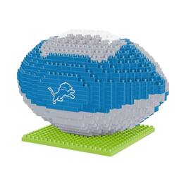Forever Collectibles - Detroit Lions NFL BRXLZ Football 728-Piece Building Block Set - Blue