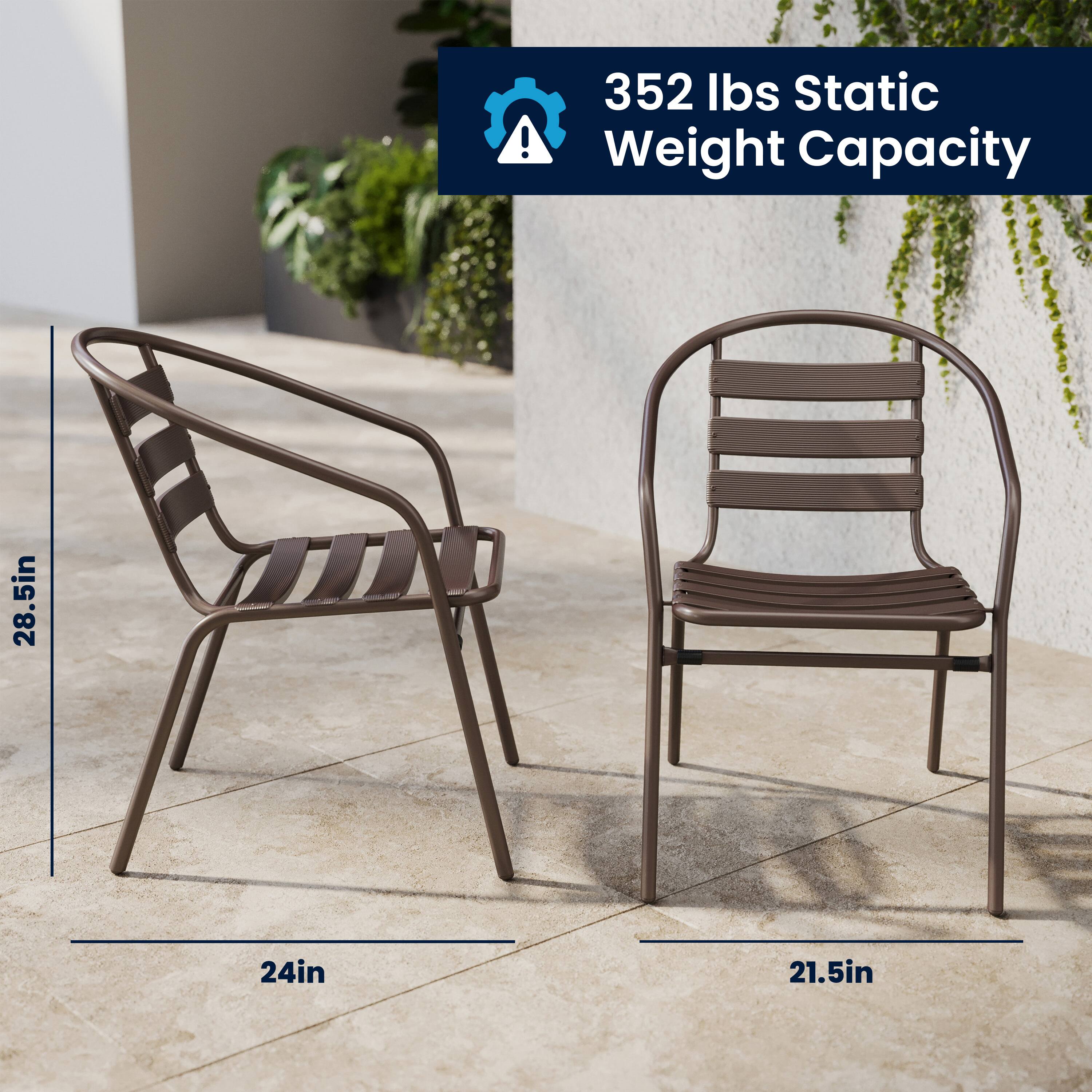 352 lbs Static Weight Capacity  
28.5in  
24in  
21.5in
