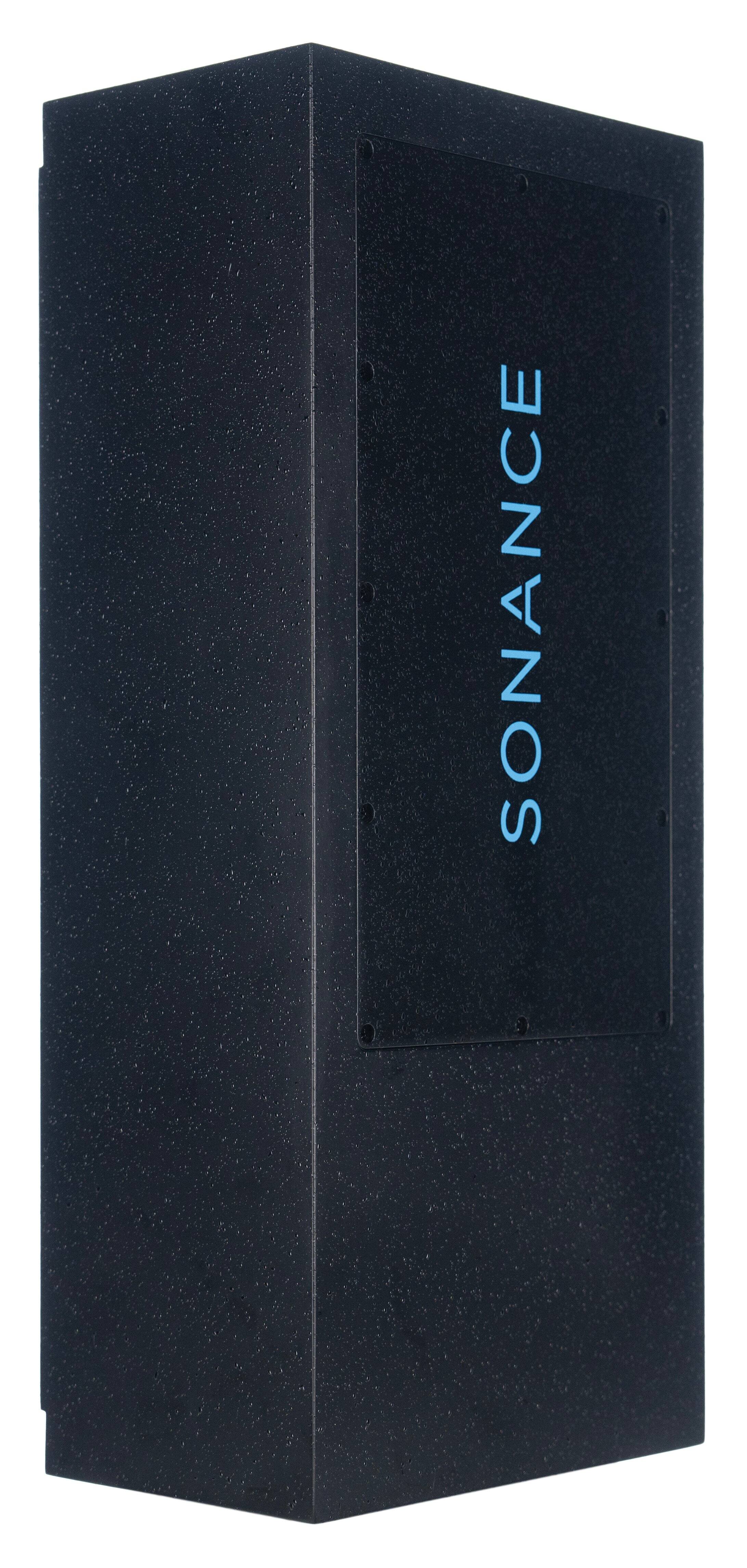 Alt View 1. Sonance - SA4-66-COMPLETE-T - Small Aperture 4" 2-Way In Ceiling Speaker (Each) - Paintable White.