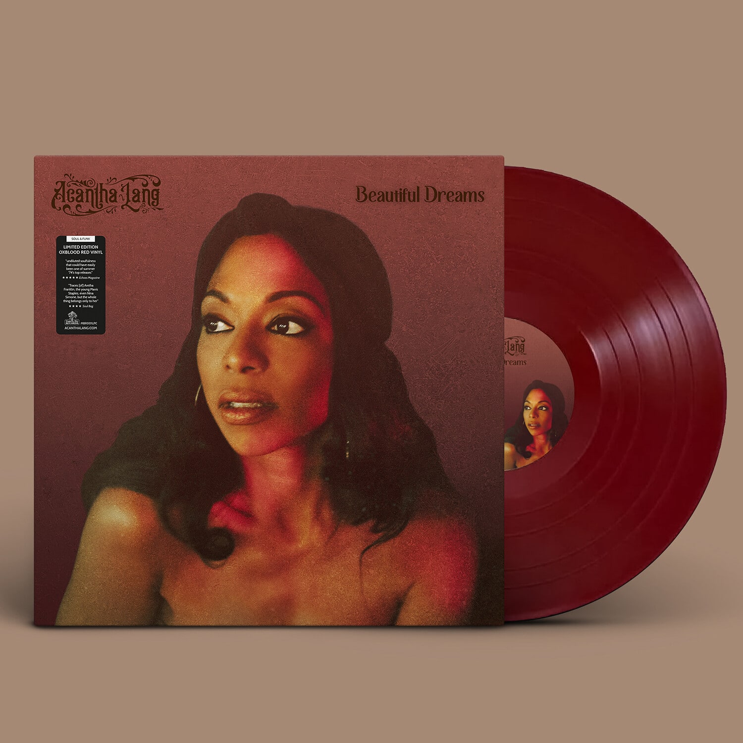 Acantha Lang - Beautiful Dreams - Red   - VINYL LP price history on PriceWatchPro