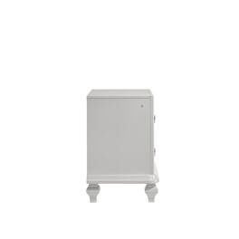 New Classic Furniture - Stardust Wood 2-Drawer Nightstand - White