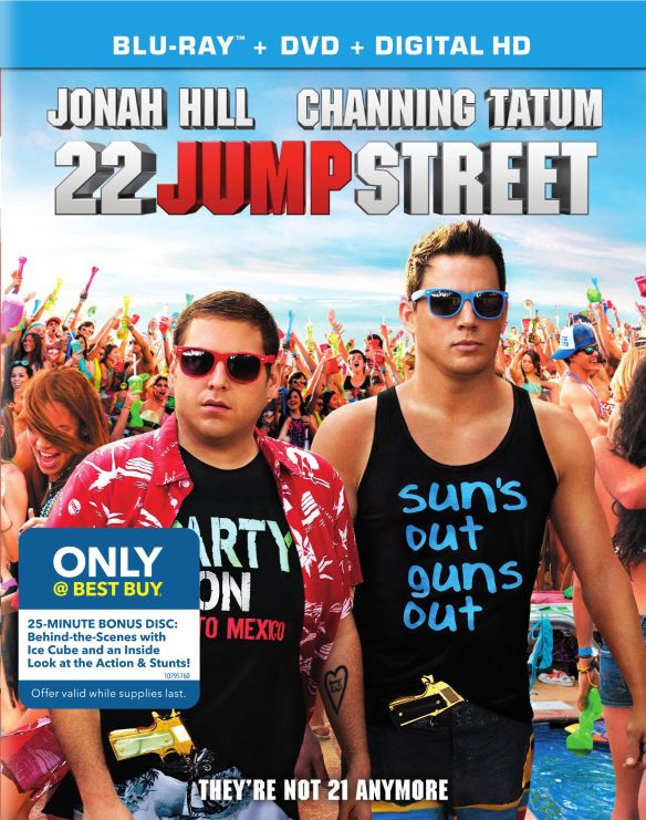  22 Jump Street [Blu-ray/DVD] [Includes Digital Copy] [Only @ Best Buy] [2014]