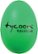 Front Zoom. Tycoon Percussion - Egg Shakers (Pair) - Green.