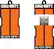 Front Standard. Call of Duty: Black Ops II - Columns 8GB USB 2.0 Flash Drive.