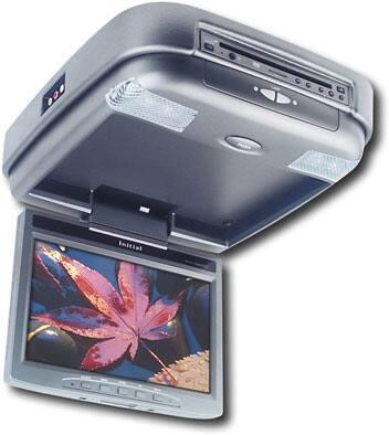 Angle Standard. Initial - Mobile DVD Player with 10.2" Widescreen Overhead Flip-Down LCD Monitor.