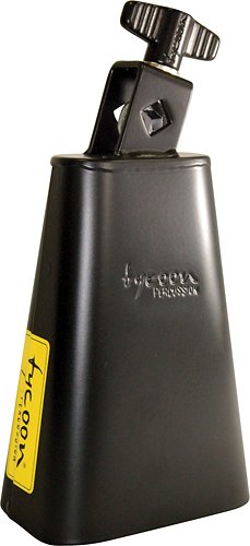 Tycoon Percussion – 5-1/2″ Powdercoat Cowbell – Black