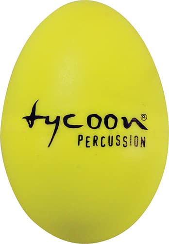 Front. Tycoon Percussion - Egg Shakers (Pair) - Yellow.