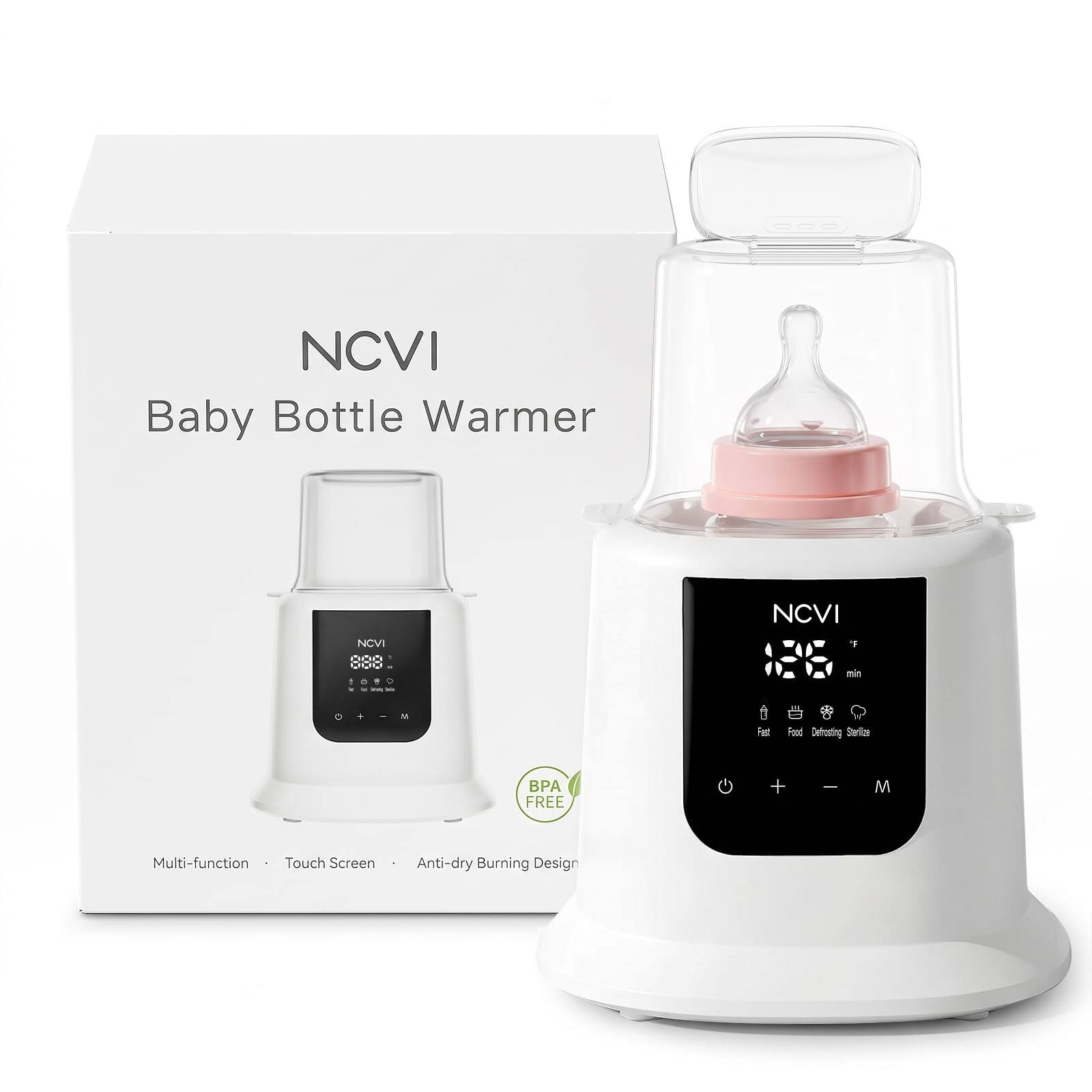 NCVI Baby Milk Warmer, 8 in 1, Fast Heating, Timer - Best Buy