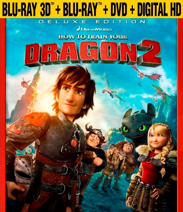  How to Train Your Dragon 2 [3D] [Blu-ray/DVD] [Includes Digital Copy] [Blu-ray/Blu-ray 3D/DVD] [2014]