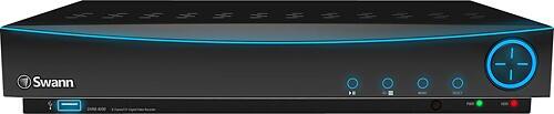 Front Standard. Swann - TruBlue 8-Channel Network-Ready Surveillance DVR with 1TB Hard Drive.