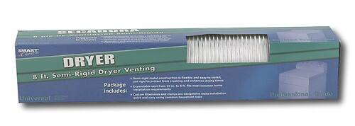 Front Standard. Smart Choice - 8' Aluminum Dryer Duct Kit.