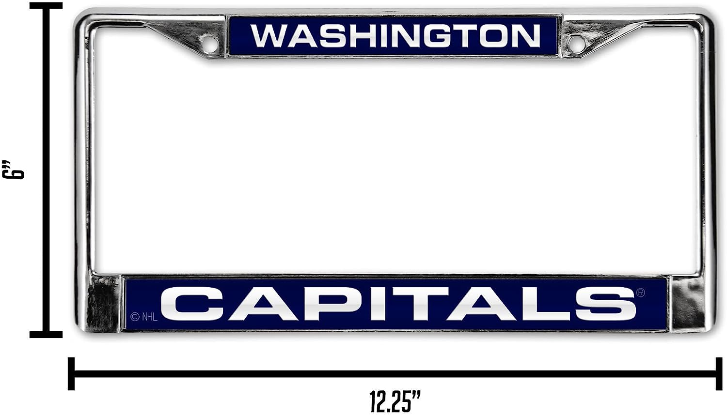 WASHINGTON  
CAPITALS  

6" x 12.25"