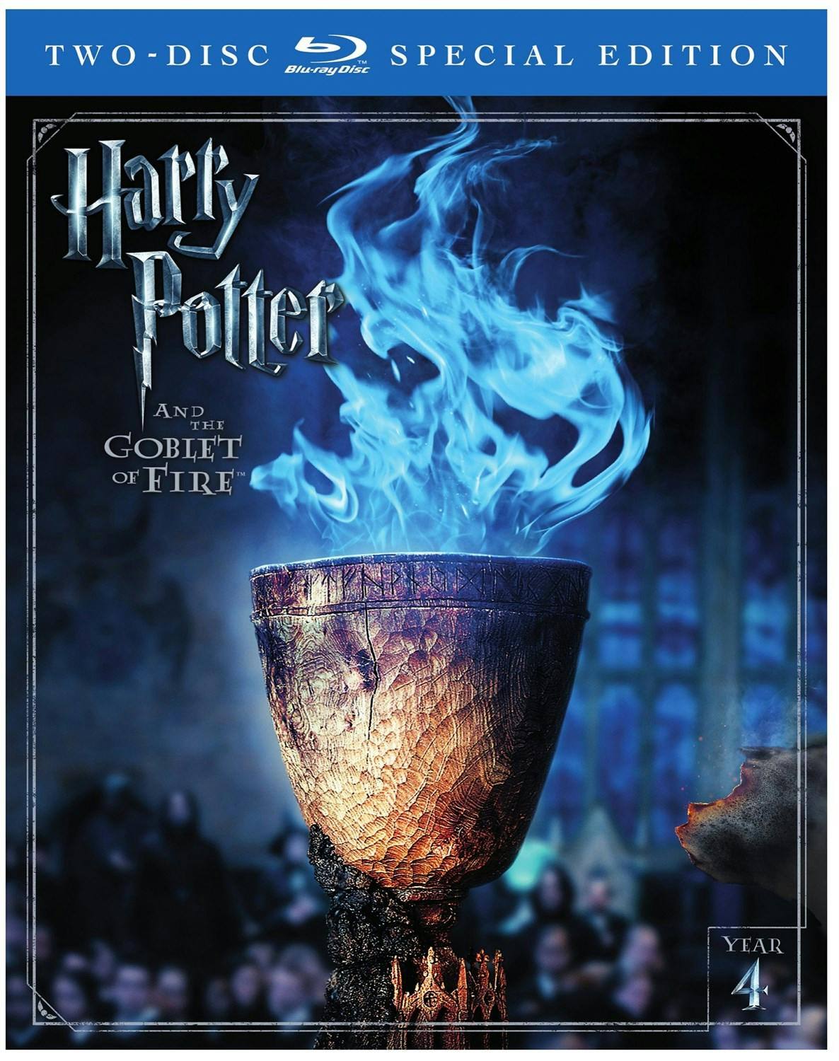 Front. Harry Potter and the Goblet of Fire (Blu-ray 2-Disc Collector's Edition) [Blu-ray].