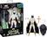 The text on the image is grouped and corrected as follows:
- Warning: Build-a-figure. Build Marvel Legends. Choking hazard - small parts.
- Blackheart not for children under 3 years.
- Marvel Legends Series.
- Knight Moon Knight.
- Not for children under 3 years.
- Assortment.