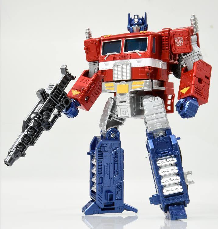 Alt View 4. Transformers - Optimus Prime Tenseg Base Set | Transformers Generations War for Cybertron.