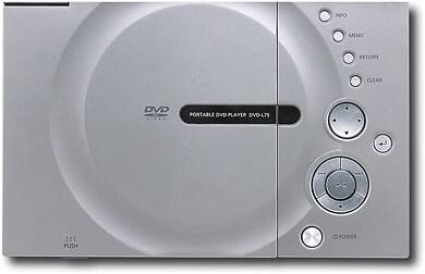 Alt View Standard 3. Samsung - 7" Widescreen LCD Portable DVD Player w/MP3 Playback & JPEG Viewer.