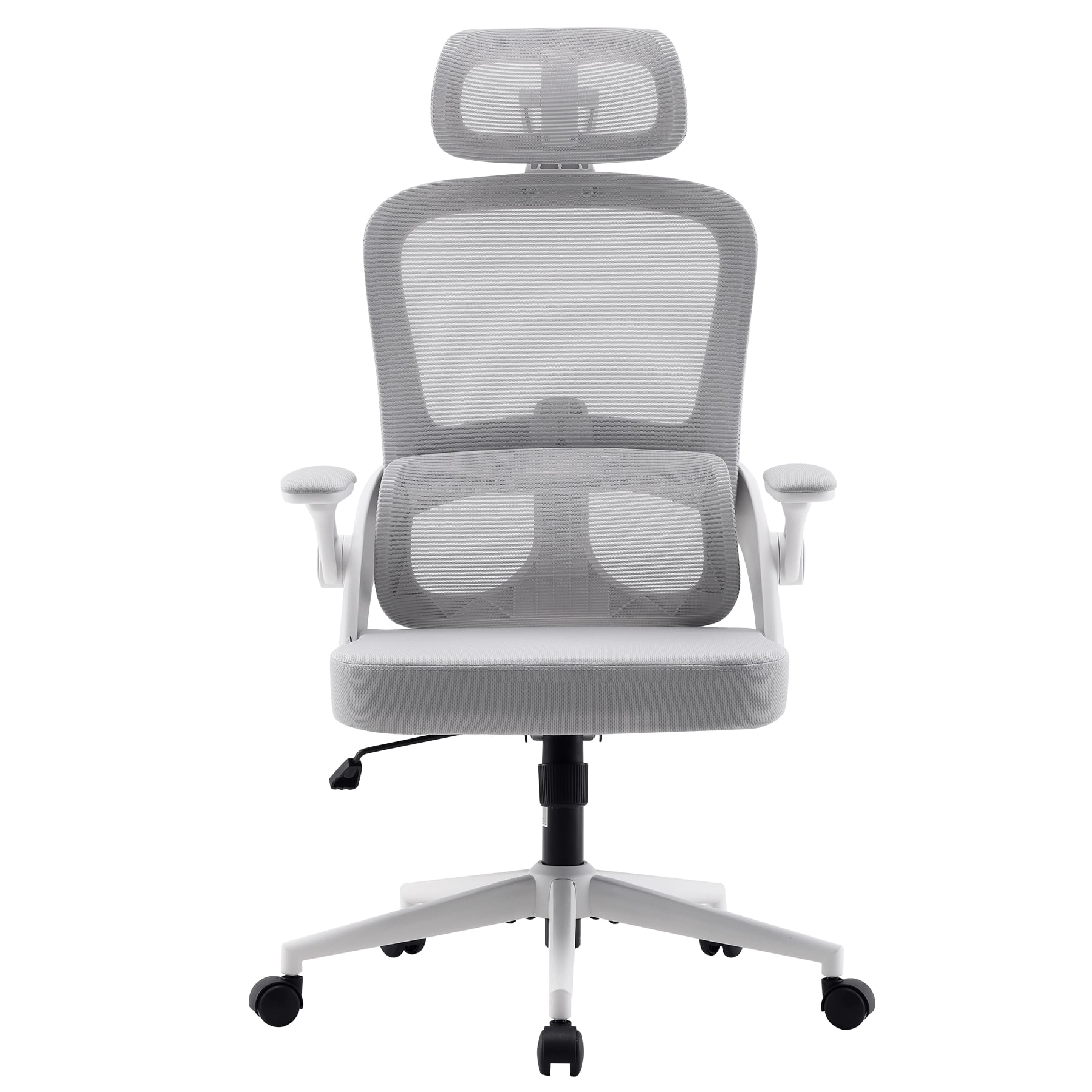 SIHOO - Ergonomic High Back Office Chair with 3D Armrests and Adjustable 2D Headrest - White