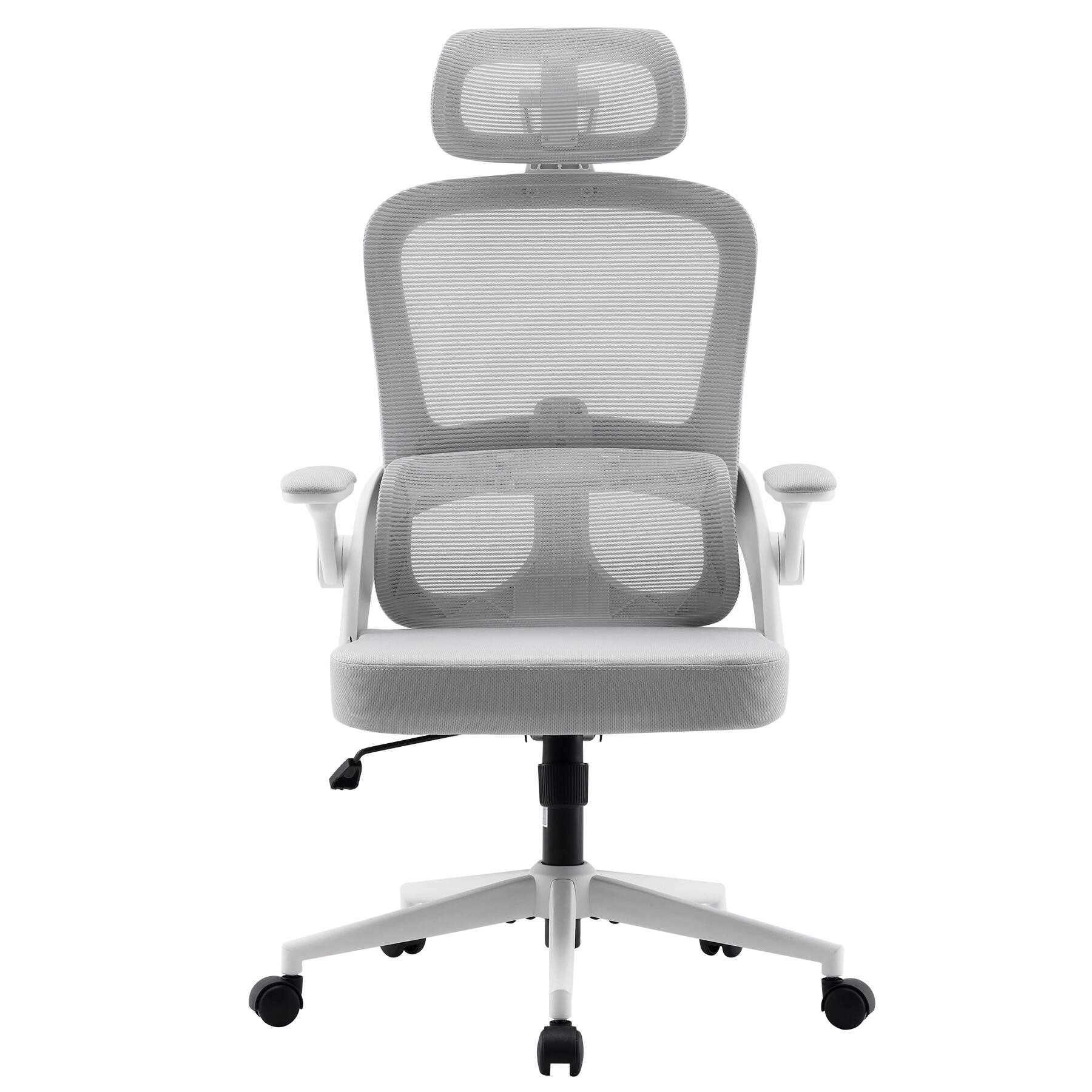 SIHOO - Ergonomic High Back Office Chair with 3D Armrests and Adjustable 2D Headrest - White