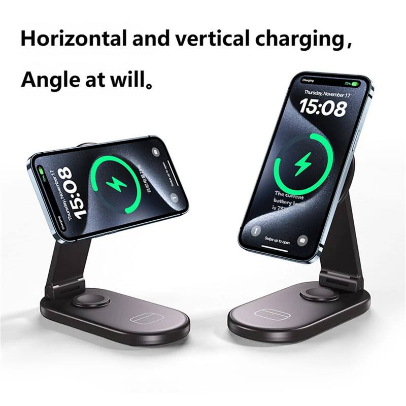 Horizontal and vertical charging, Angle at will.

Charging 32% Thursday, November 17 15:08

17 November 15:08 Thursday, Charging 2

The current battery is 75%