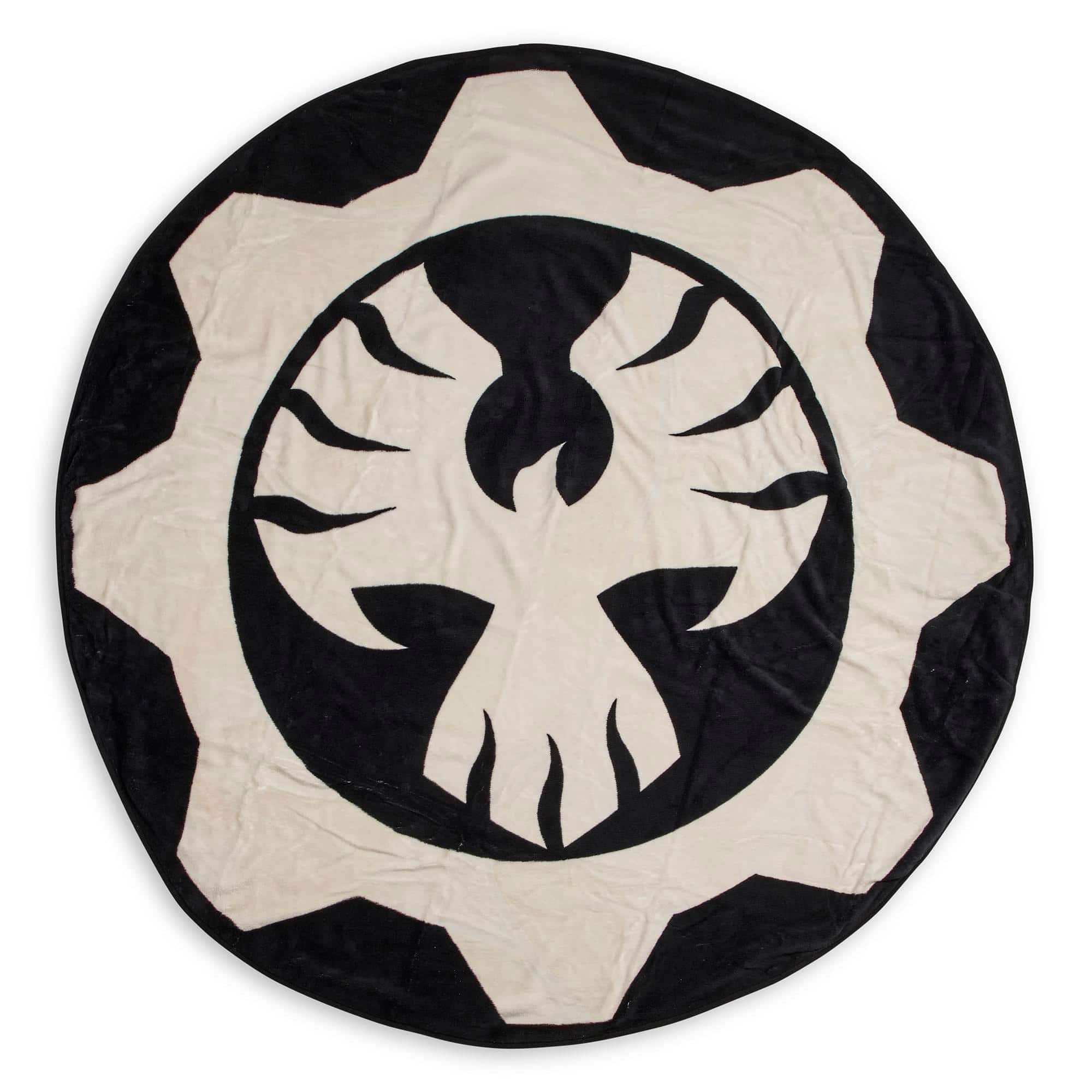 Just Funky - Gears of War Phoenix Omen Round Fleece Throw Blanket - 60” - Black price history on PriceWatchPro