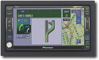 Front Standard. Pioneer - In-Dash Satellite Radio-Ready CD/MP3 Player/GPS System w/6.5" Touch Screen.