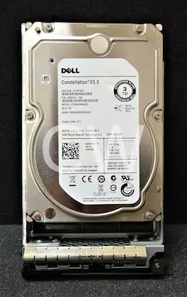 Dell - 55H49 ST3000NM0023 Constellation 3TB 7200RPM 6Gb 3.5" SAS R310 R320 T420 (NOT FOR HOME PC!)