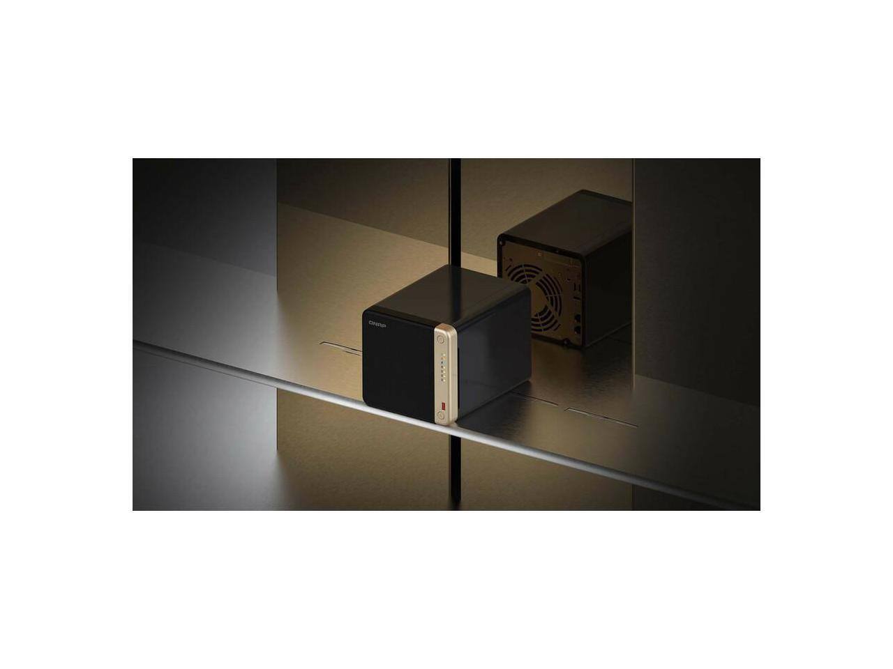 Alt View 1. QNAP - QNAP TS-464-8G-US 4-Bay Diskless Storage System TS-464-8G-US - Unknown.