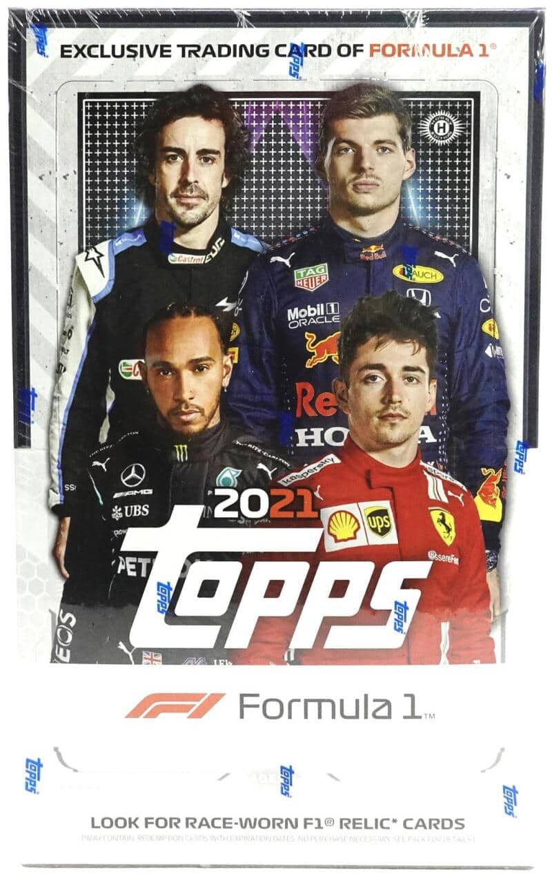 2021 Topps Formula 1 Racing Hobby Box price history on PriceWatchPro