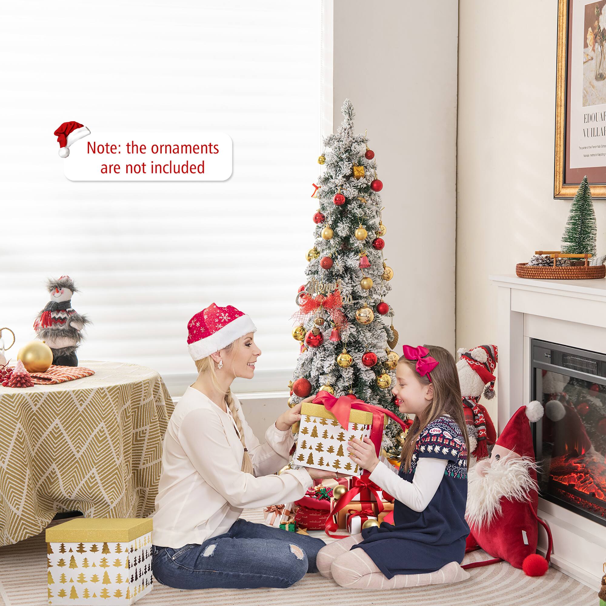 Note: the ornaments are not included