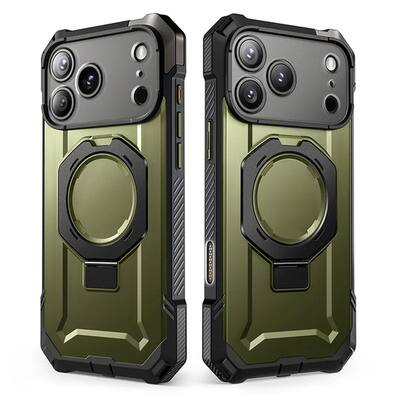 SUPCASE UB Grip Pro Apple IPhone 17 Pro Hoesje Full Protect MagSafe Stand Zwart SUPCASE UB Grip Pro Apple IPhone 17 Pro Hoesje Full Protect MagSafe Stand Zwart