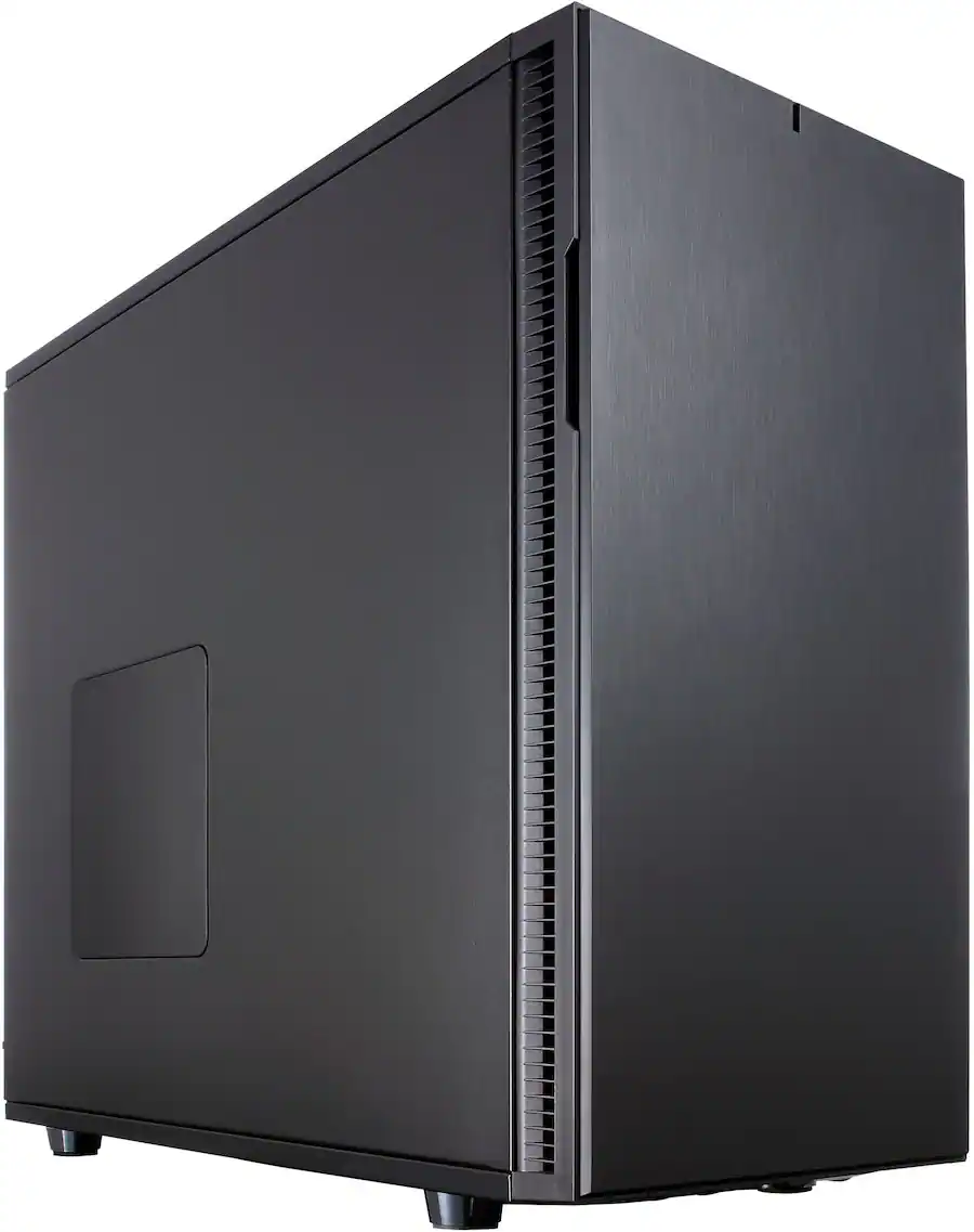 Fractal Design Define R5 Black Silent ATX Mid Tower PC Case Black FD-CA ...