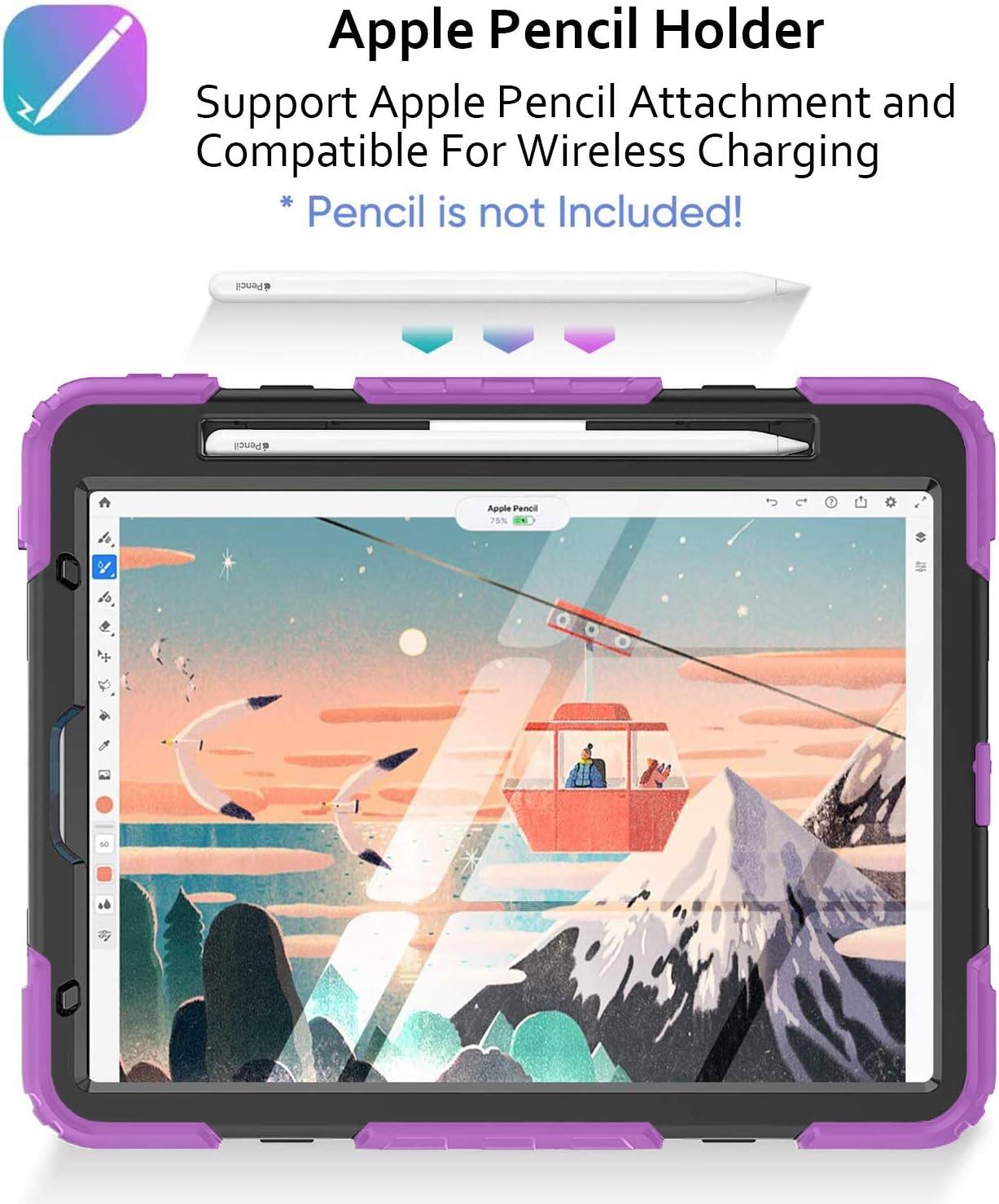 Apple Pencil Holder  
Support Apple Pencil Attachment and Compatible For Wireless Charging  
*Pencil is not Included!